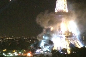 Eiffel-Tower-Fire