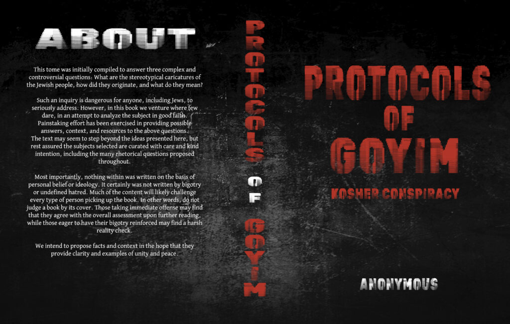 Protocols of Goyim book cover | The Secret Teachings.